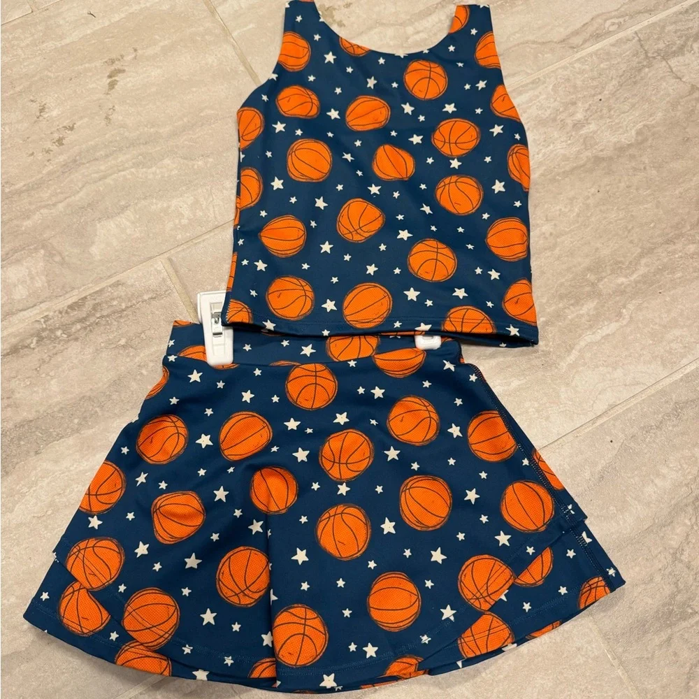 sweet honey basketball skort and tank size 6 - Picture 1 of 3